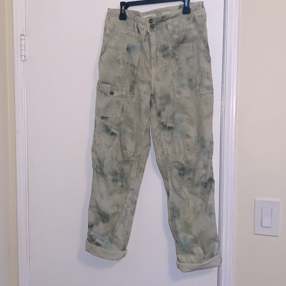 Anthropologie Wanderer Tie-Dyed Cargo Pants - Picture 7 of 13